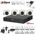 DAHUA Kit 4 caméras coaxial  5 mpx dômes infrarouge 